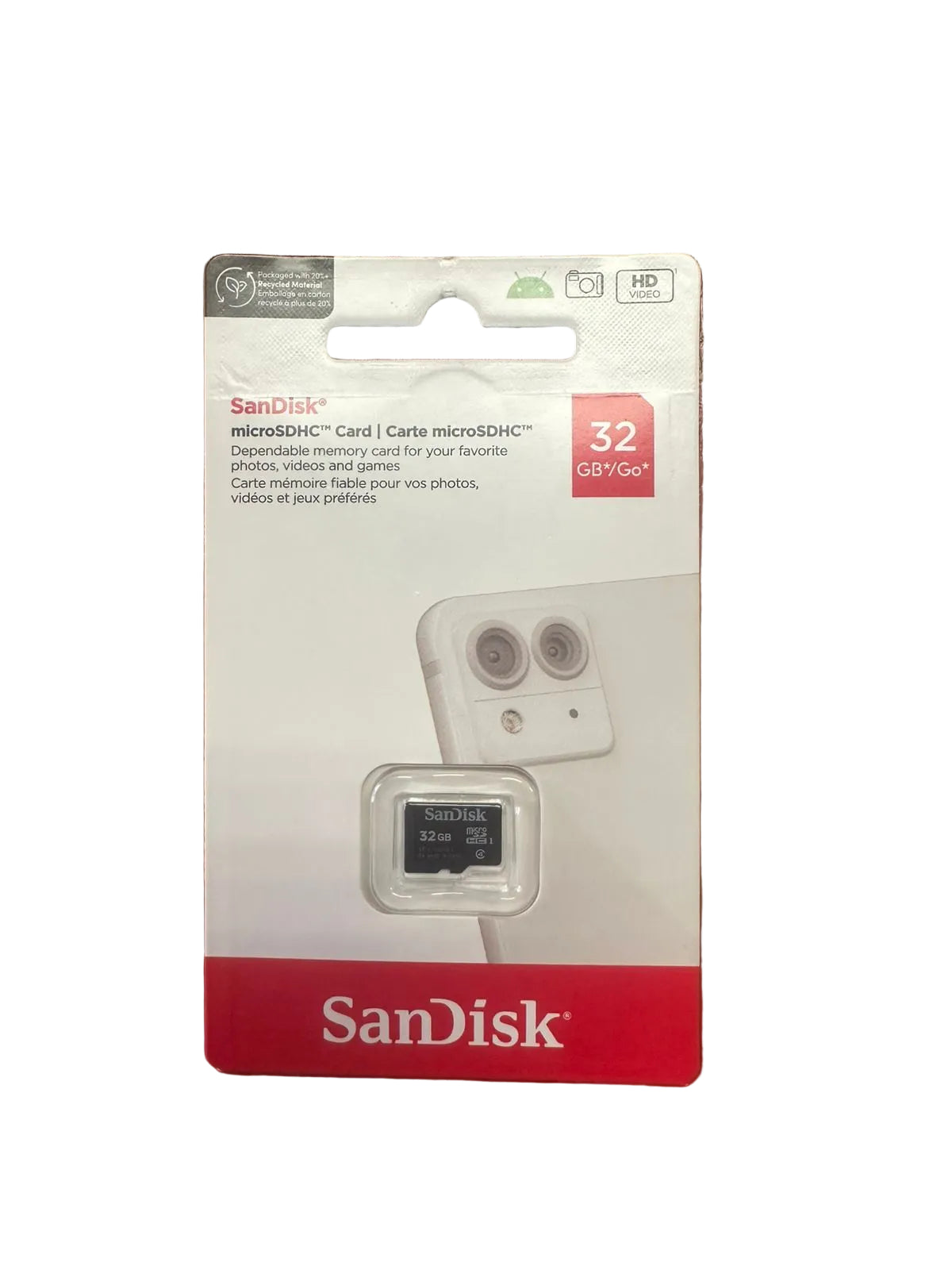 SanDisk TF 32GB Class 10 Micro SD Card (10000298)