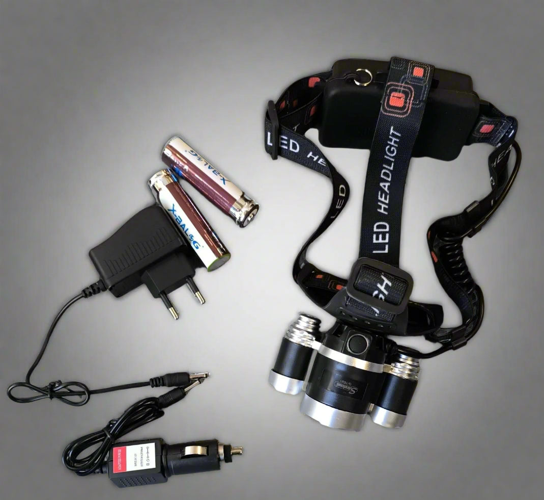 Sandowi Q-TD21 High Power Multi-LED Headlamp - Electromann SA