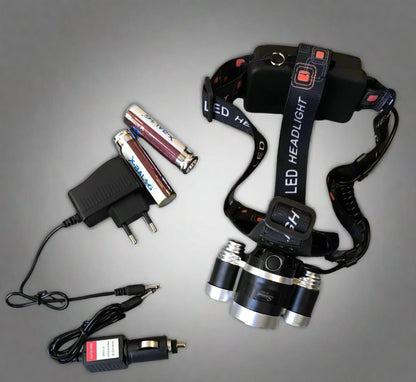 Sandowi Q-TD21 High Power Multi-LED Headlamp - Electromann SA