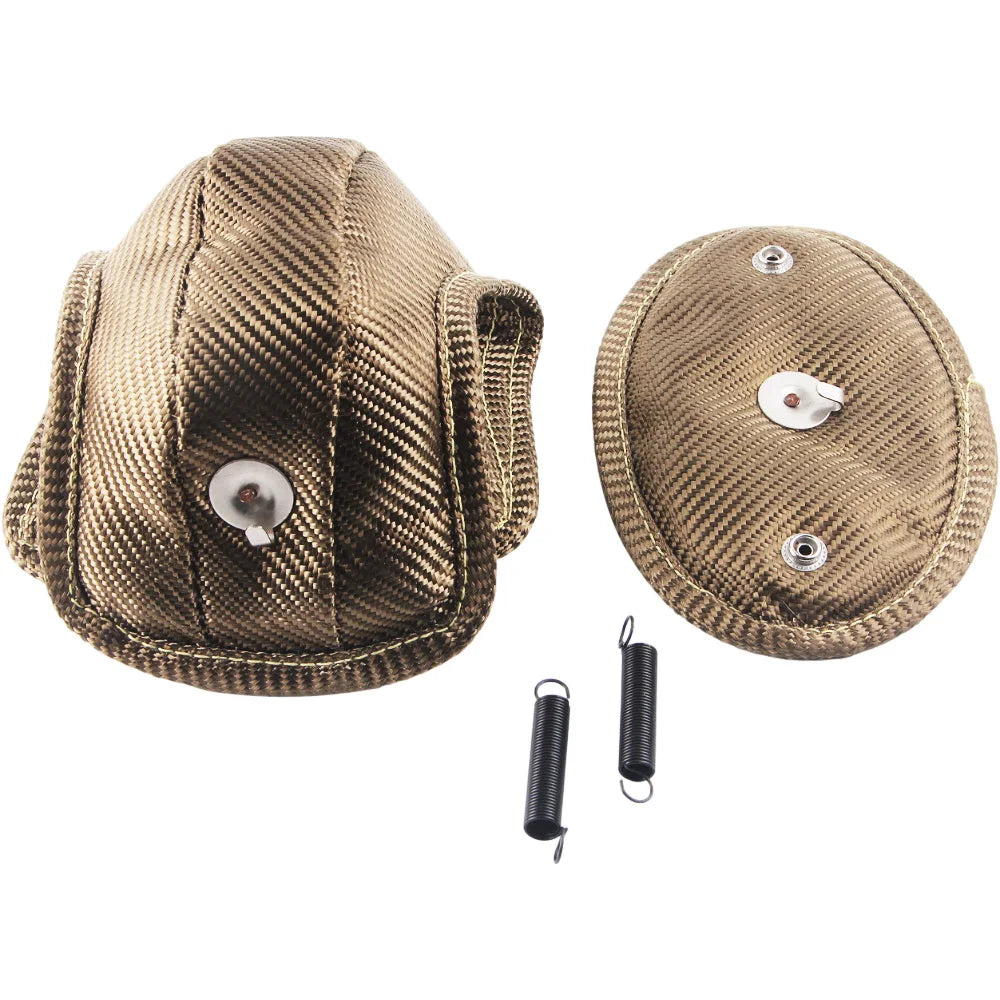 TITANIUM Turbo Heat Shield Blanket FOR Audi S3 / Volkswagen Golf Mk7 / Seat Leon - Electromann SA