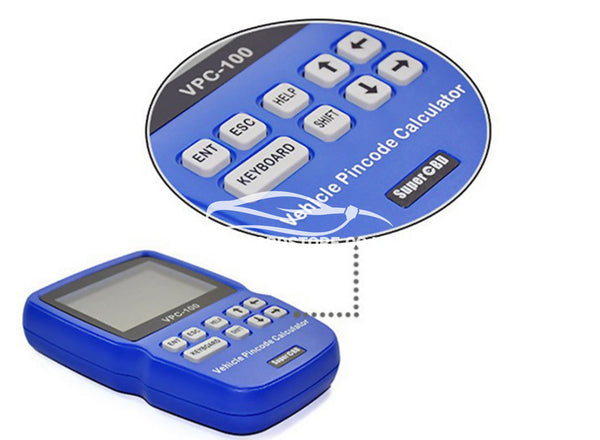 SuperOBD VPC-100 VPC100 Vehicle Pincode Calculator with Online updates