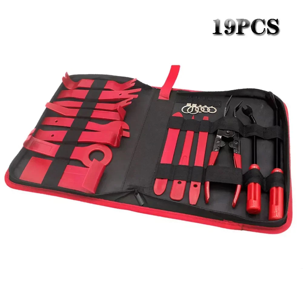 Car Stereo and Dashboard Trim Removal Toolkit in Nylon Bag - Electromann SA