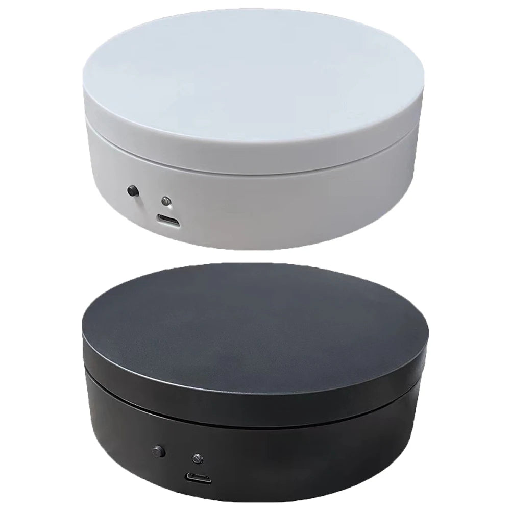 360 Degree Rotating USB Powered Display Stand  - White (10007744) - Electromann SA