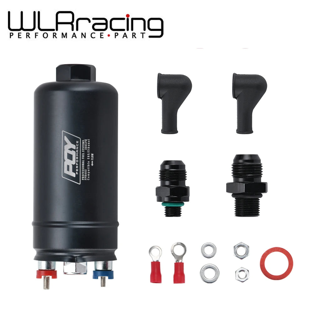 EFI 380LPH 1000HP TOP QUALITY External Fuel Pump E85 Compatible - Electromann SA
