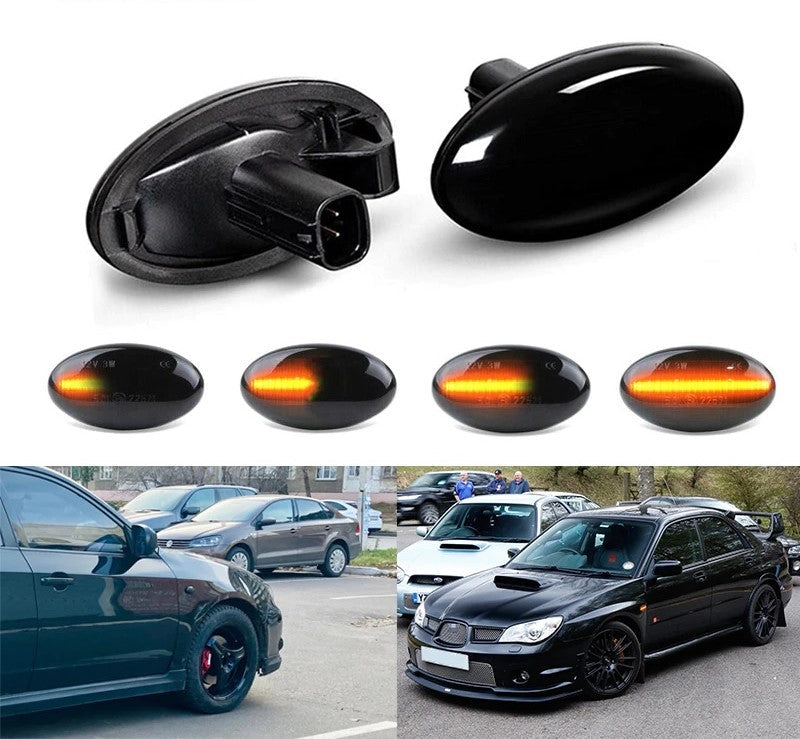 Sequential LED Side Marker Lamps for Subaru Impreza WRX 02-07 Model