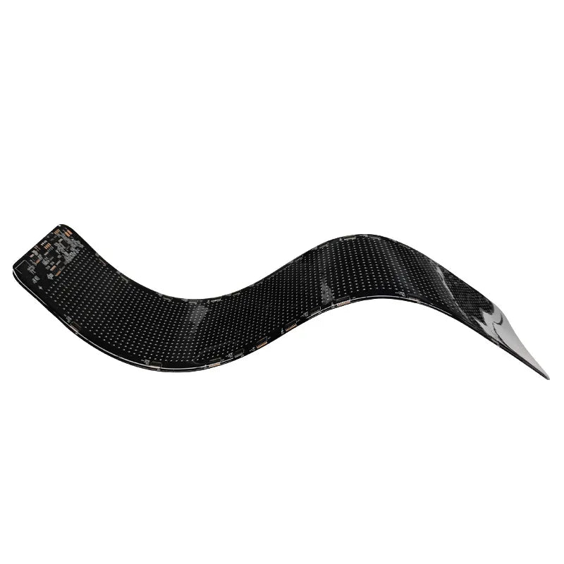 Smart LED flexible Screen Car Sticker with Scrolling Electronic Charac ...