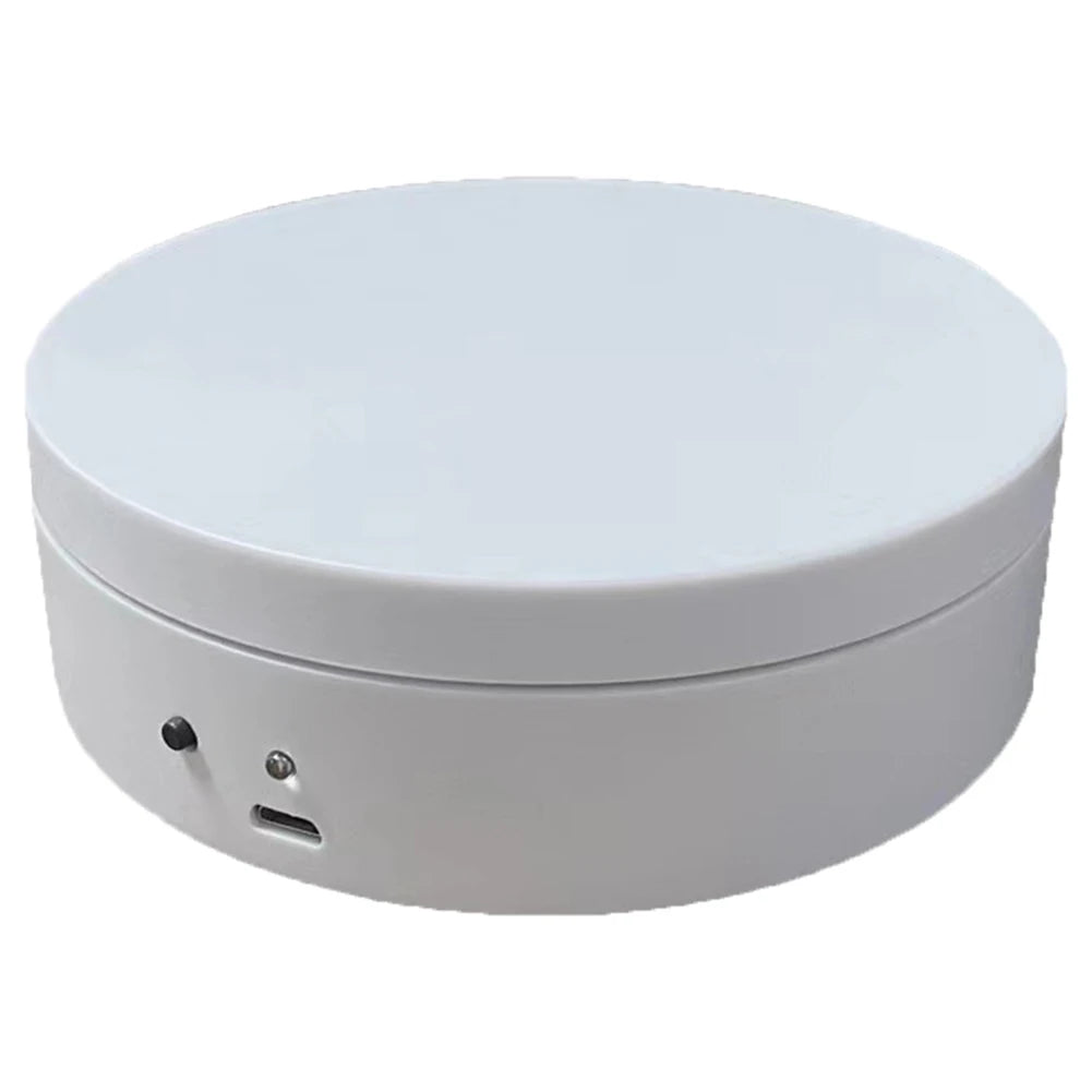 360 Degree Rotating USB Powered Display Stand  - White (10007744) - Electromann SA