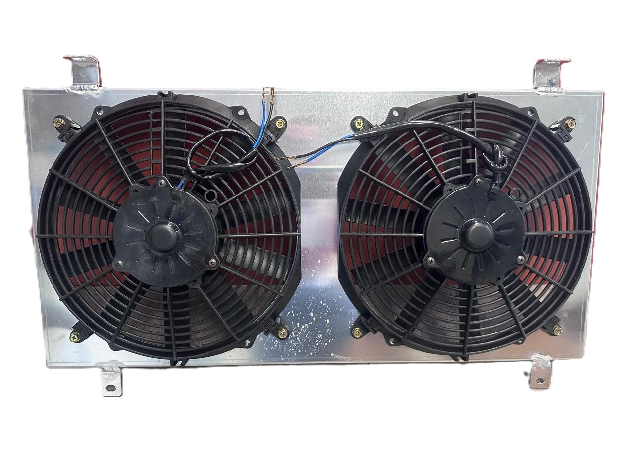 Aluminum Shroud + Cooling Fans for Subaru Impreza WRX/STI GDB GD8 GD 2002-2007 Radiator (10008082) - Electromann SA