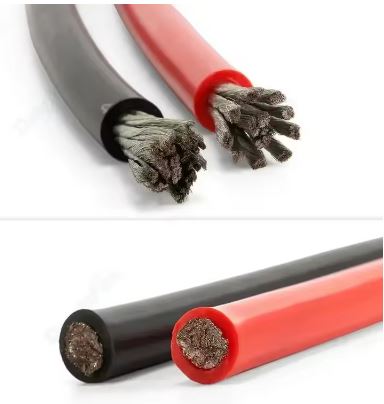 Heat Resistant Silicone Wire 20 Gauge Flexible Silicone Electric Cable for Car Auto Solar Panel Inverter Battery