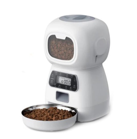 3.5Lit Smart Automatic Dog and Cat Feeder - Convenient and Reliable Solution for Timely Pet Meals