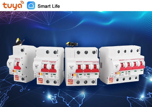 16Amp Smart Life(tuya) 1P Din Rail WiFi Smart Air Switch