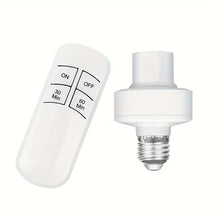 Smart Remote Control E27 Screw Base Lamp Timer Controller - Electromann SA