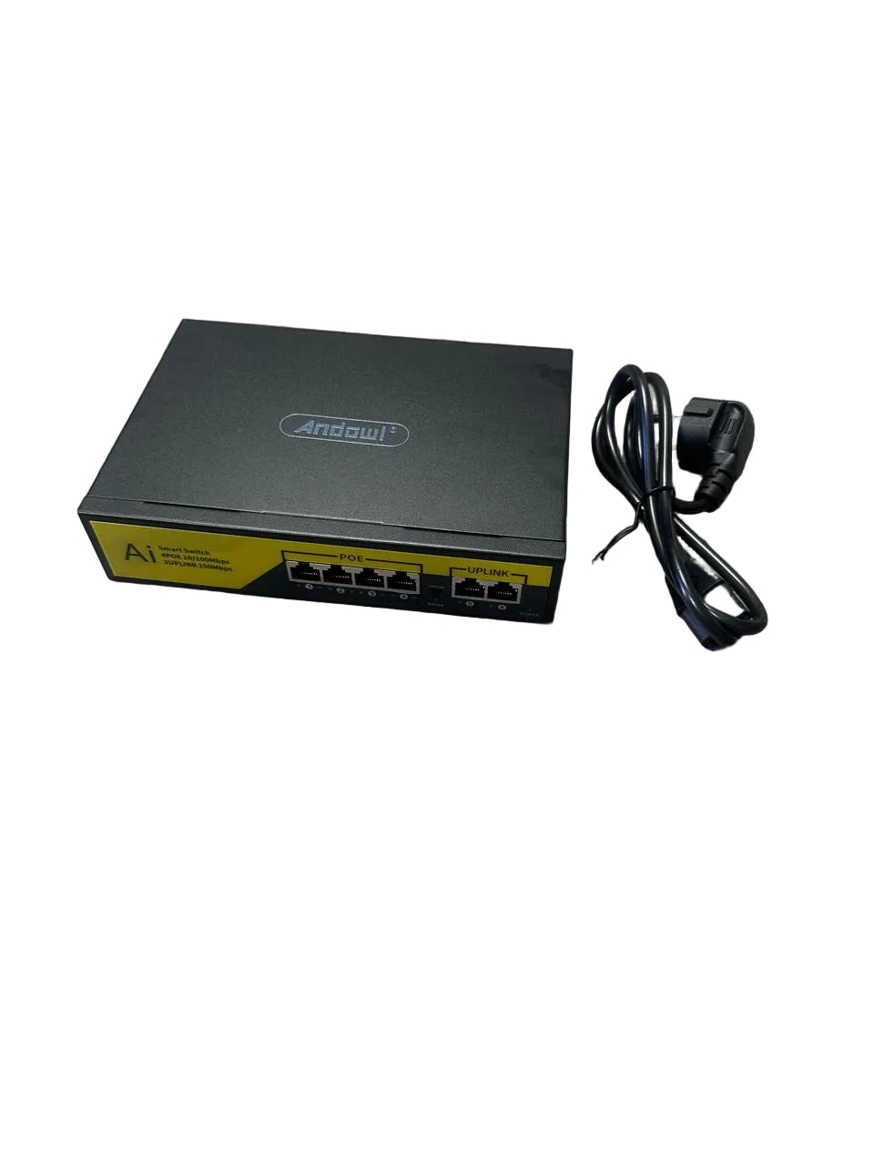 Andowl 6 port Smart Poe Switch (10007457) - Electromann SA
