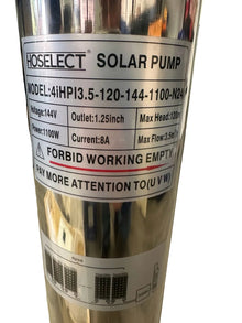 Hoselect Solar DC 1100Watt 120Meter Head Water Pump and Solar Controller Set (10008970) - Electromann SA