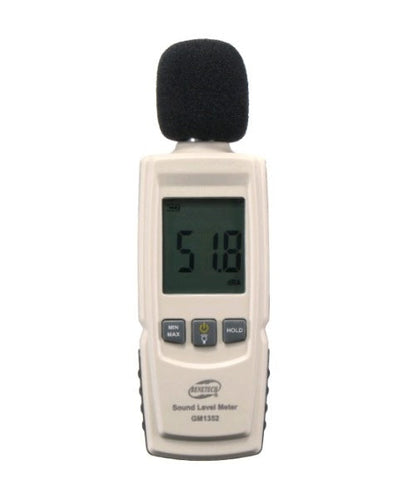 Compact and Accurate GM1352 LCD Sound Pressure Level Tester - Measure Sound Levels from 30 to 130dB