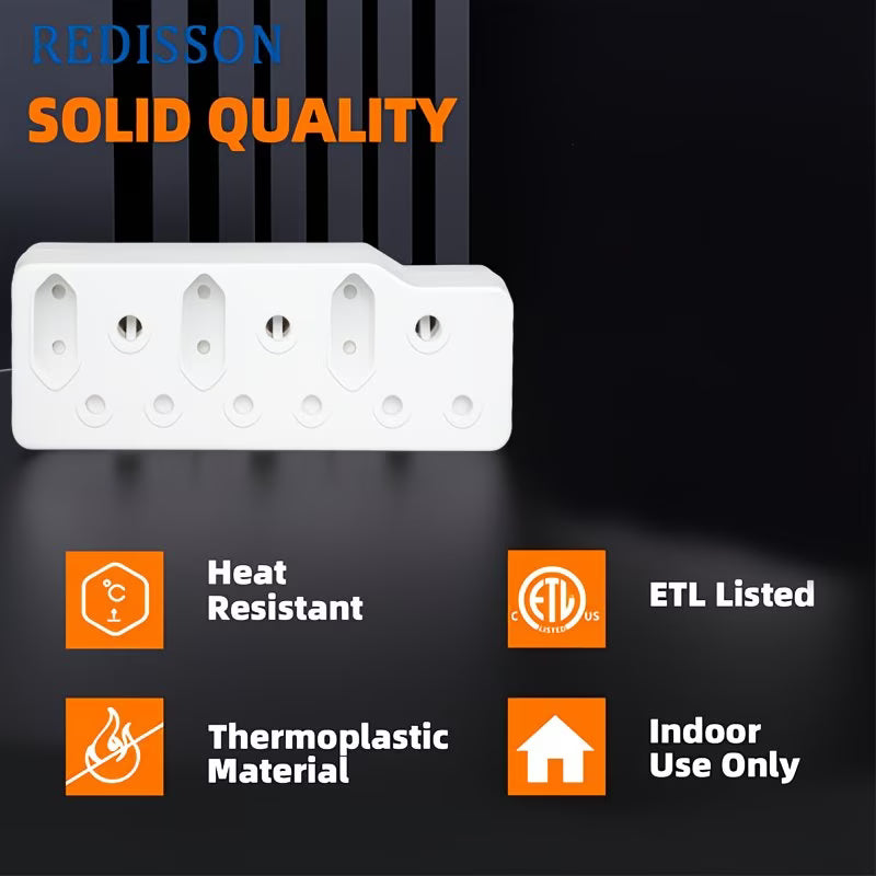 REDISSON R-36 6 Way 6x16Amp 220v Multi-Plug (10007244) - Electromann SA