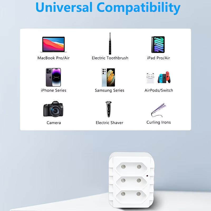 REDISSON R-24 220v Multi-Plug Adapter (10007776) - Electromann SA