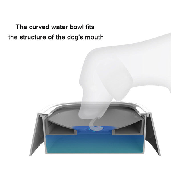 Splash Proof Water and Food Cat/Dog Bowl - Keep Your Floors Clean with this Practical Pet Bowl