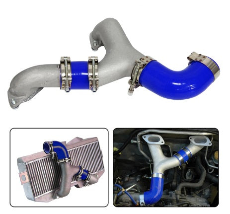 Upgrade Your Subaru Impreza WRX/STI GD/GG 02-07 with Top Mount Intercooler Cast Aluminum Y-Pipe Kit