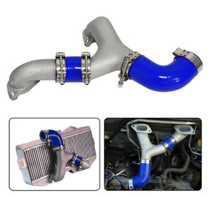 Upgrade Your Subaru Impreza WRX/STI GD/GG 02-07 with Top Mount Intercooler Cast Aluminum Y-Pipe Kit