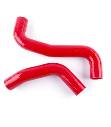 2Pc Silicone Radiator Coolant Hose kit for 2008-2013 SUBARU IMPREZA WRX/STI GRB GRF GH8 Red