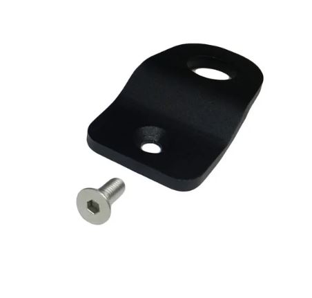 Durable Aluminum Radiator Stay Bracket for Subaru - Easy to Install Black