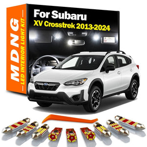 I-MDNG Interior Cool White LED Light Kit For Subaru XV 2013+ 