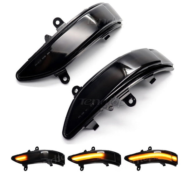 LED Side Mirror Dynamic Sequential Turn Signal For Subaru