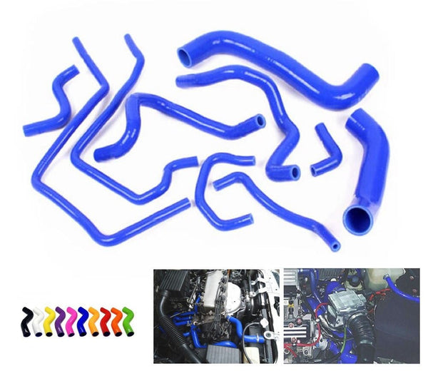 Silicone Engine Bay Hose Car kit For Subaru Impreza GRB STI WRX 08-13