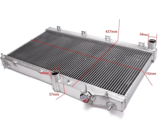 Aluminum Coolant Radiator For Subaru Impreza WRX/STi GRB 08-14