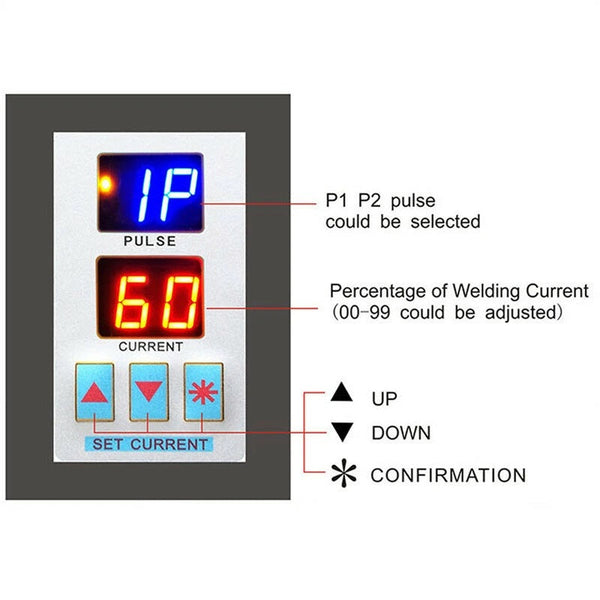 I-SUNKKO 737G 220V Lithium Battery Spot Welder - Ithuluzi Lokushisela Elinamandla Nelisebenzayo