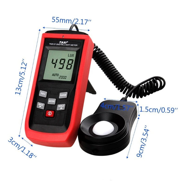 TA8131 Digital Light Meter 100000Lux Lux/FC LCD Luxmeter