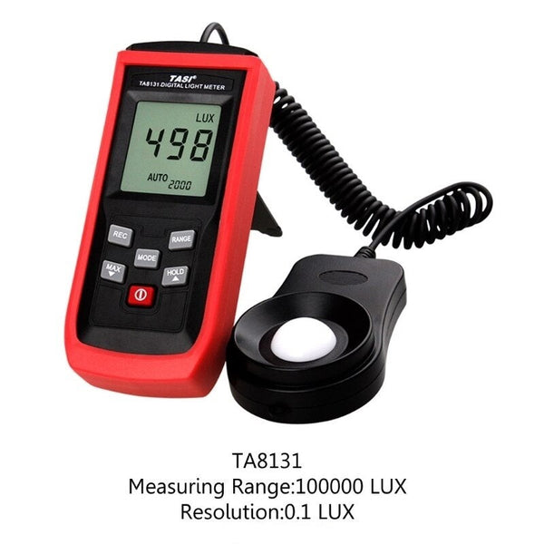 TA8131 Digital Light Meter 100000Lux Lux/FC LCD Luxmeter