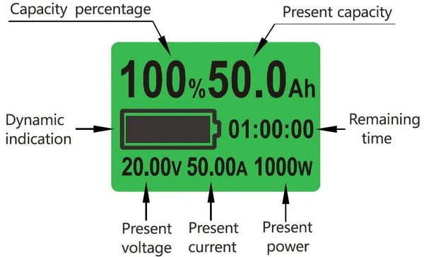 100V 100A Coulometer Precision Battery Capacity Tester