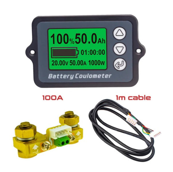 100V 100A Coulometer Precision Battery Capacity Tester