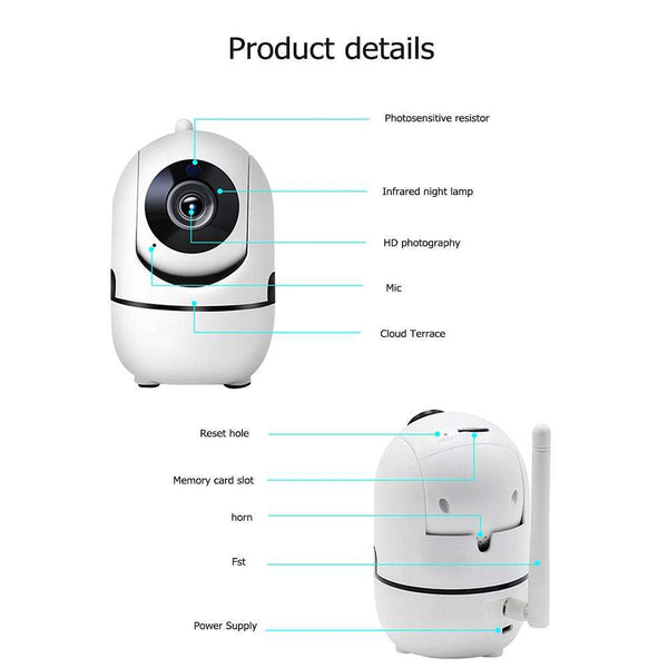 Andowl Q-SX910 4K Smart Intelligent Nanny Camera with Cloud Storage