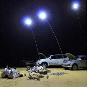 Enhance Your Night Fishing Experience with the 160W Outdoor Fishing Pole LED Panel Light