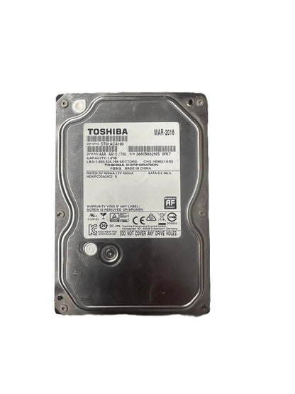 Used 1TB SATA Internal Hard Drive – 3.5" HDD - Electromann SA