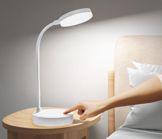 Redisson Smart Rechargeable Touch Switch Desk Lamp with 4 modes (10007801) - Electromann SA