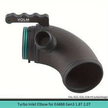 High Velocity Inlet Turbo Elbow Pipe for Golf Mk7 GTI R Audi S3 A3 TT 1.8T 2.0T - Electromann SA