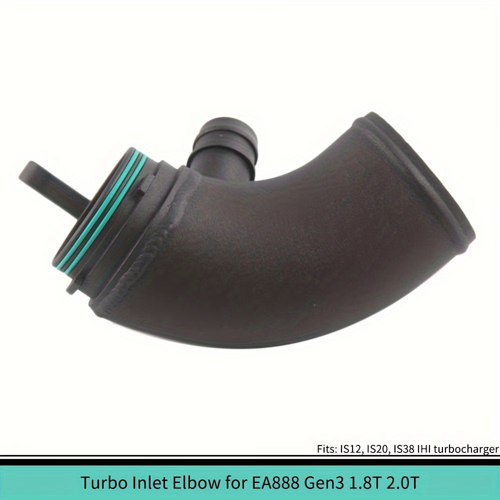 High Velocity Inlet Turbo Elbow Pipe for Golf Mk7 GTI R Audi S3 A3 TT 1.8T 2.0T - Electromann SA