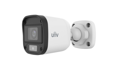 UniView UAC-B112-F28-W - 2MP Fixed IR Bullet Analog Day and Night Color Surveillance Camera (10007782) - Electromann SA
