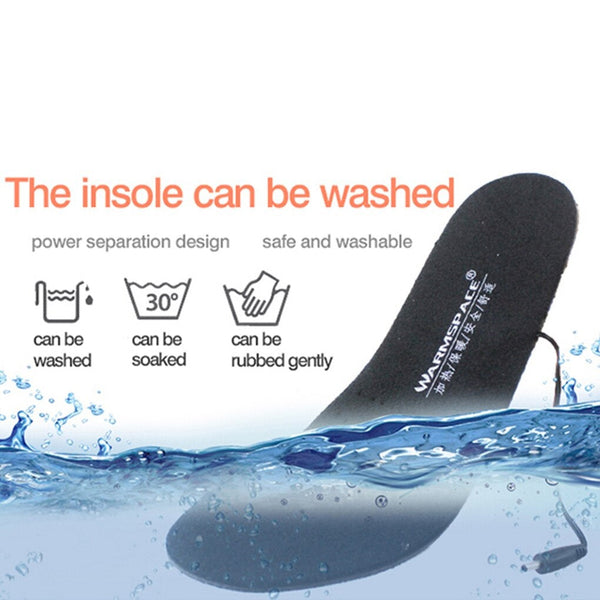 USB Electric Heated Shoe Insole Kit - Keep Your Feet Warm and Cozy