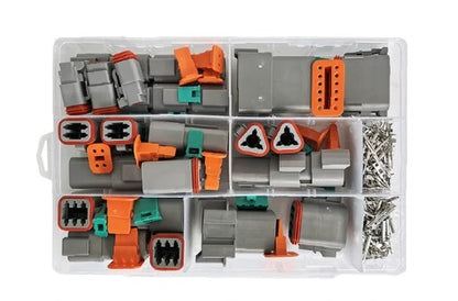 Buy the 134pc Waterproof Deutsch Type Electrical Connector Set for Secure and Reliable Connections (10006154) - Electromann SA