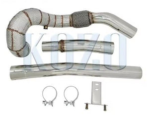 Downpipe Exhaust Pipe Kit for Audi A3/S3 2.0 Turbo and MK7/7.5 Golf R Quattro