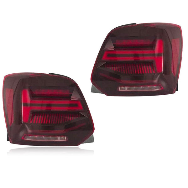 Premium LED Rear Tail Lights for VW Polo 2010-2017 | Enhanced Visibility & Stylish Design