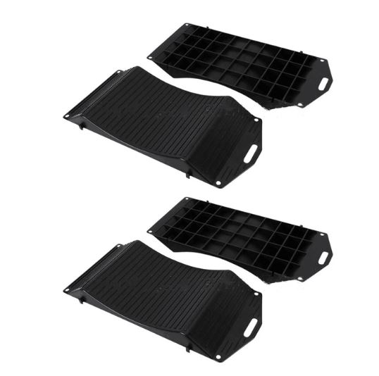 2 Pcs Tire Saver Vehicle Storage Ramp Set