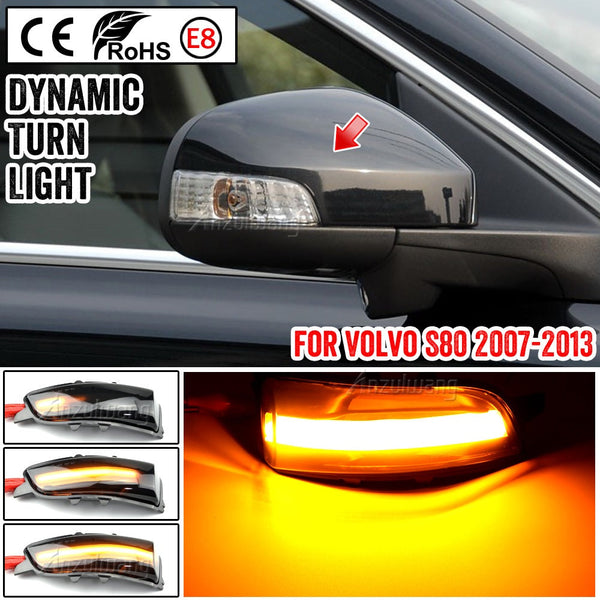 LED Rear View Mirror Turn Signal lights for ford Volvo S80