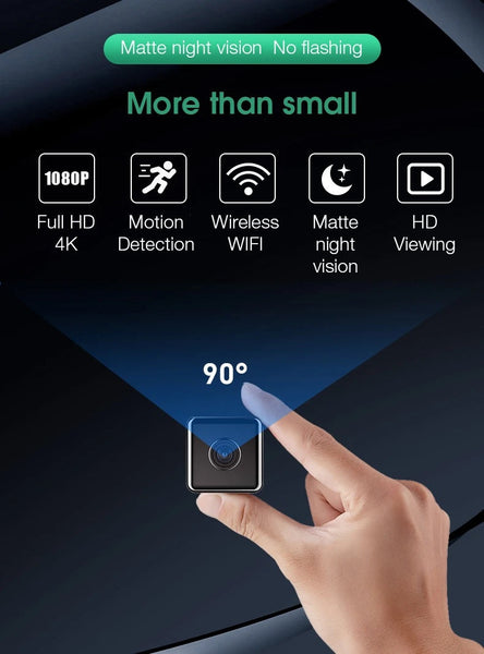 W10 1080P HD Mini Wireless Wifi Camera with Motion Detection