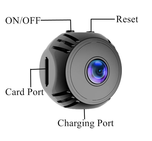 Andowl Q-S710 1080P 360° Mini WIFI USB IP Camera